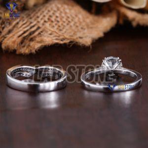 Round Cut Diamond White Gold Ring