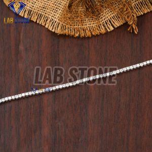 Attractive Round Cut Diamond White Gold Bracelet