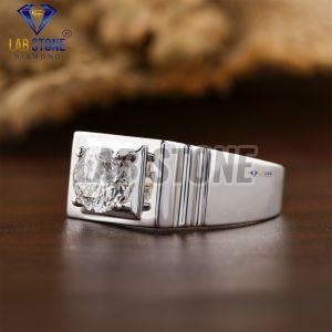 1.24 TDW Round Cut Diamond White Gold Ring