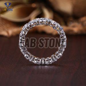 Pear Cut Diamond White Gold Eternity Band Ring