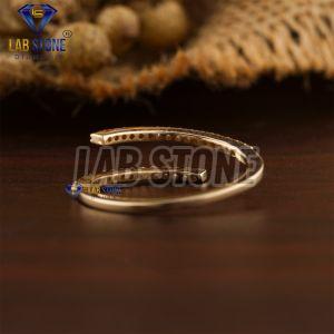 Round Cut Diamond Yellow Gold Ring