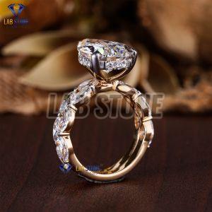 Glamorous Diamond Rose Gold Ring