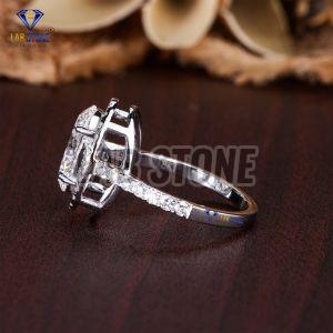 Starshine Oval & Round Cut Diamond White Gold Ring