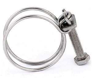 double wire hose clamps