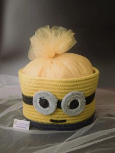 Minions Cotton Rope Basket