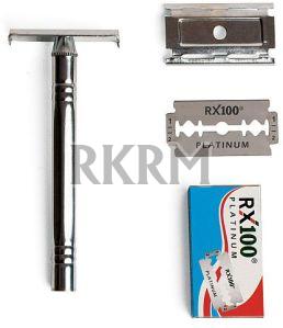 RX100 Platinum Double Edge Razor Blade