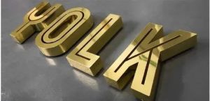 3D Letters Sign Board