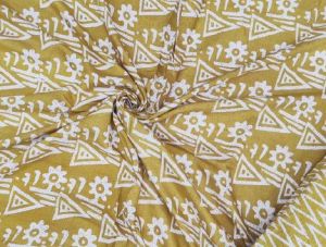 Printed Muslin Fabric