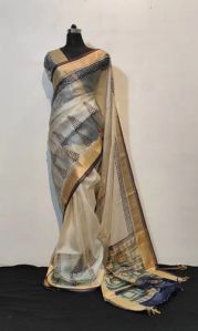 Kota Net Tussar Silk Sarees