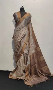 Pure Tussar Silk Sarees