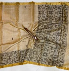 Stylish Tussar Silk Sarees