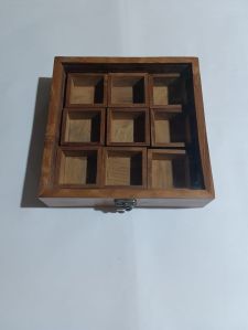 Wooden Spice Box