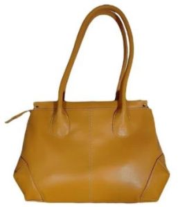 Ladies Brown Hand Leather Bag