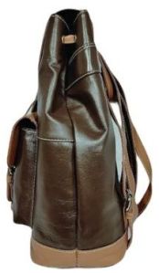Oil Pull Up Leather Backpack
