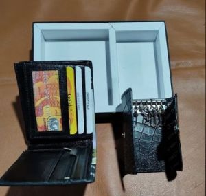 Corporate Gift Wallet Keyring Set