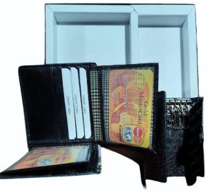 Corporate Gift Wallet Keyring Set