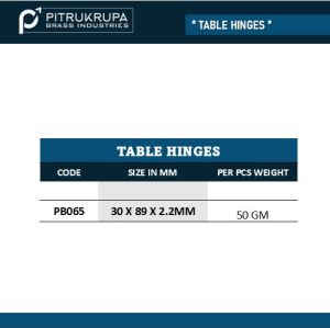 Brass Table Hinges