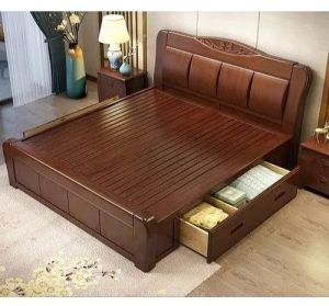 Wooden Double Bed