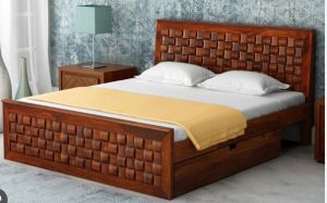 Wooden Antique Double Bed