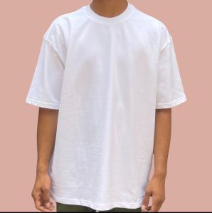 White Oversized Cotton Tshirt