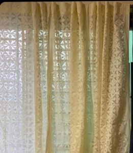 Applique Work Curtain