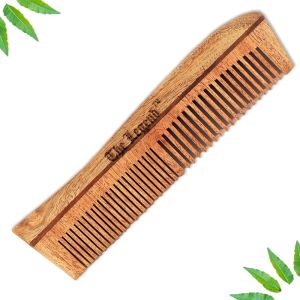 Brown Color Neem Wood Comb