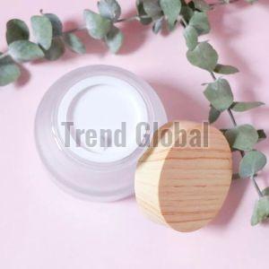 Clear Slant Shoulder Glass Jar