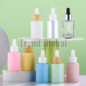 Matte Color Coated Glass Bottle