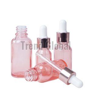 Glossy Color Coated Glass Dropper Bottle