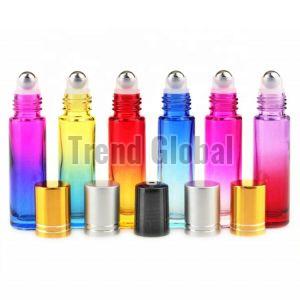 Gradient Color Coated Glass Bottle