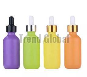 Matte Color Coated Glass Bottle