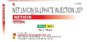 NETILMICIN SULPHATE INJECTION