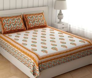 Cotton Fancy Double Bedsheet