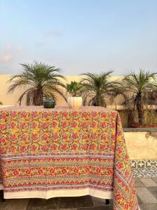 Printed Cotton Table Cloth