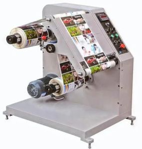 Label Rewinder Machine