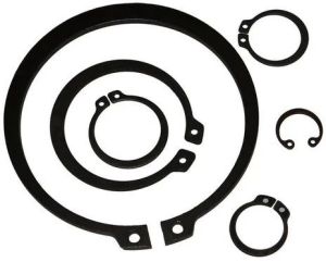 Mild Steel Black External Circlips