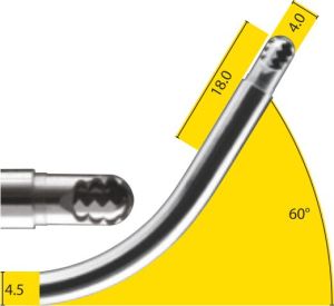 4 mm RAD 60 Blade Microdebrider Blade