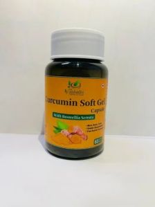 Curcumin Softgel Capsule With Boswellia Serrate