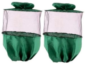 Green Cotton Bee Veil