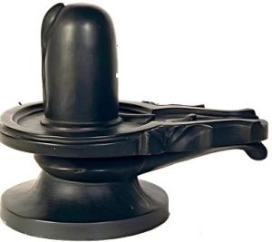 black granite stone shivling