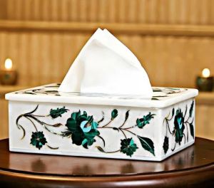 Marble Stone Tissue Box