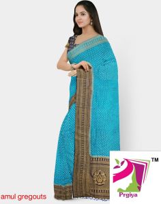 Georgette Silk Saree