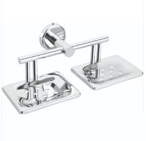 Martin Chrome Plated Stainless Steel Double Soap Dish