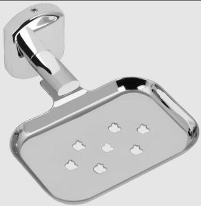 Pelican Chrome Plated Stainless Steel Soap Dish