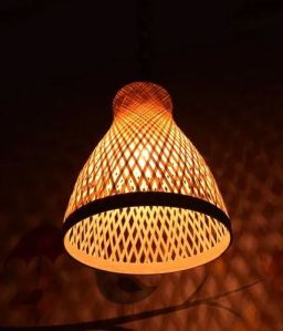 Bell Type Bamboo Hanging Lamp Shade