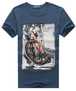 Mens Printed Cotton T-Shirt