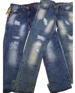 Mens Rugged Denim Jeans