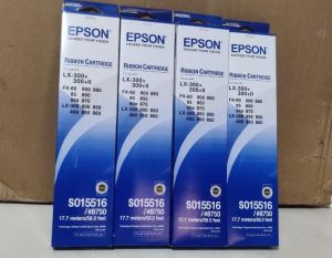 Black Epson Lx-300 Ribbon Cartridge