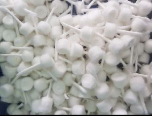 Round cotton wick