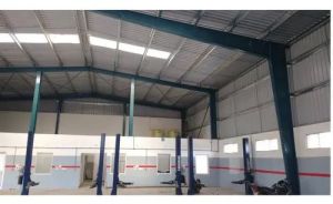 Industrial Metal Shed